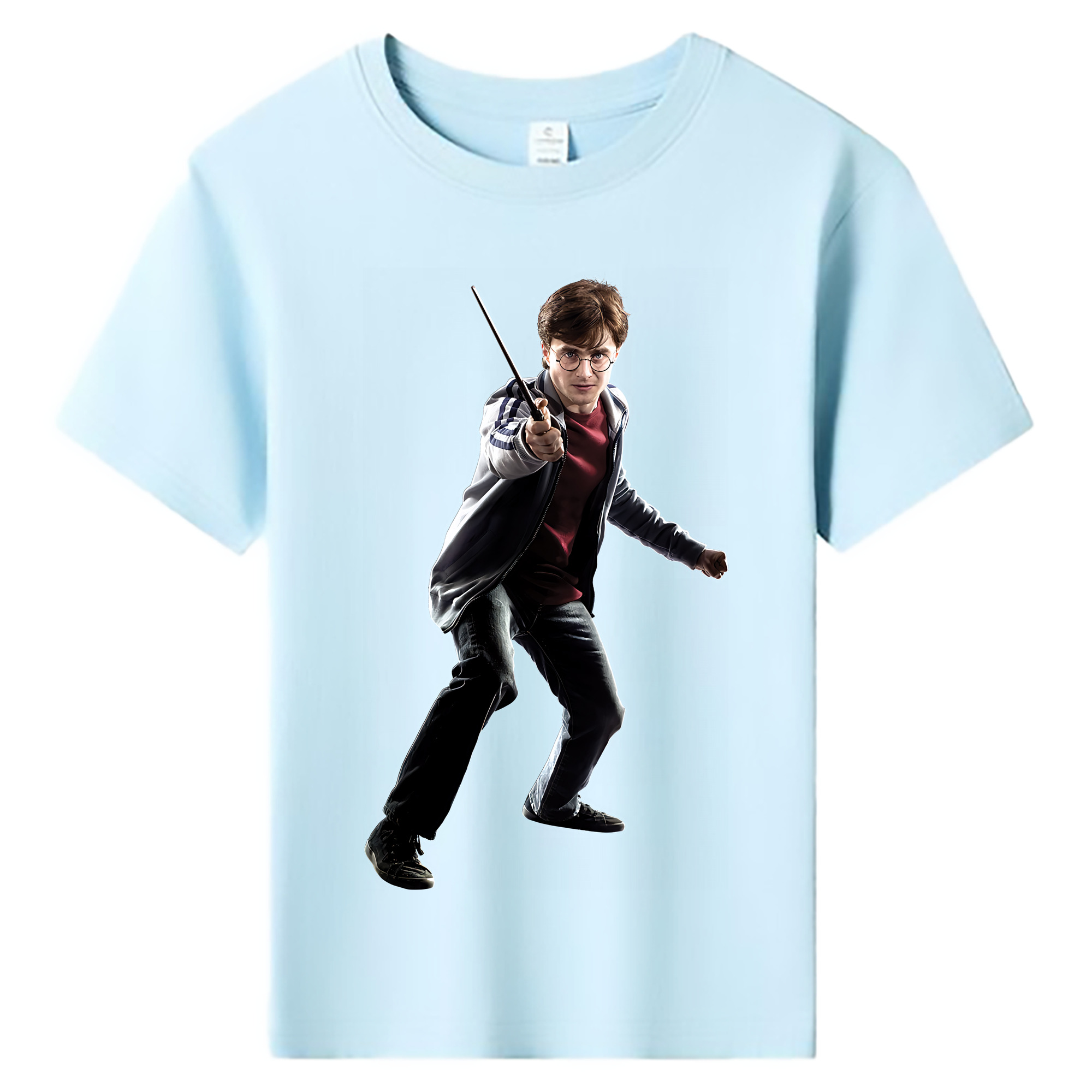 （画像用） Harry Potter ハリー・ポッターシリーズ 綿100％キッズTシャツ（フロントプリント）